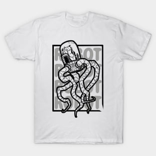 robot metal kraken T-Shirt